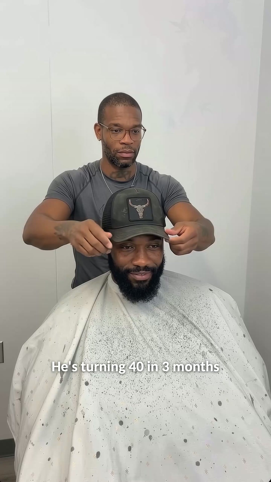 He Walked Into His 40th Without the Cap