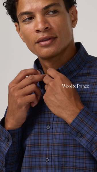 Merino Wool Button-Down Shirts