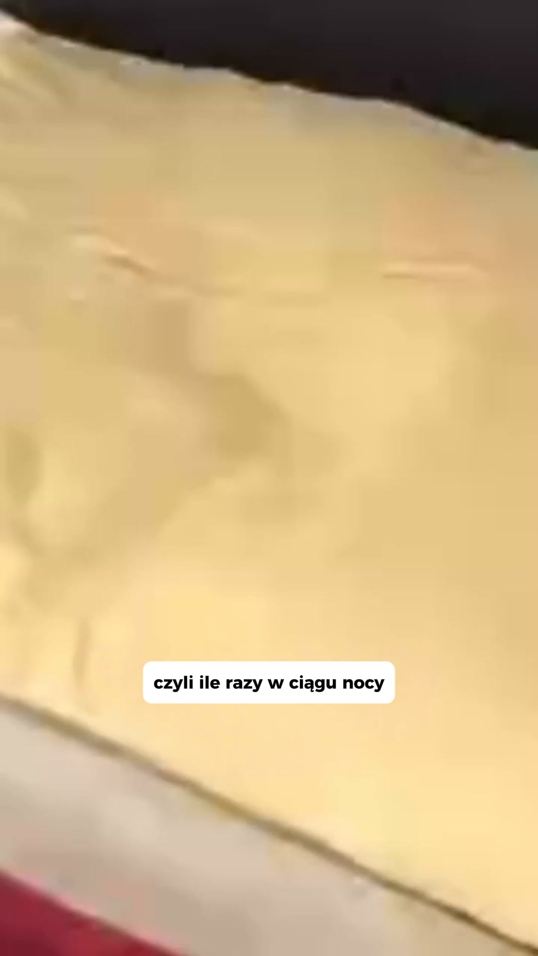 Twoja poduszka nie jest za miękka.
