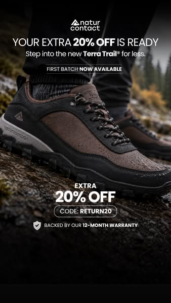 Naturcontact | Terra Trail® Low Barefoot Hiking Shoes