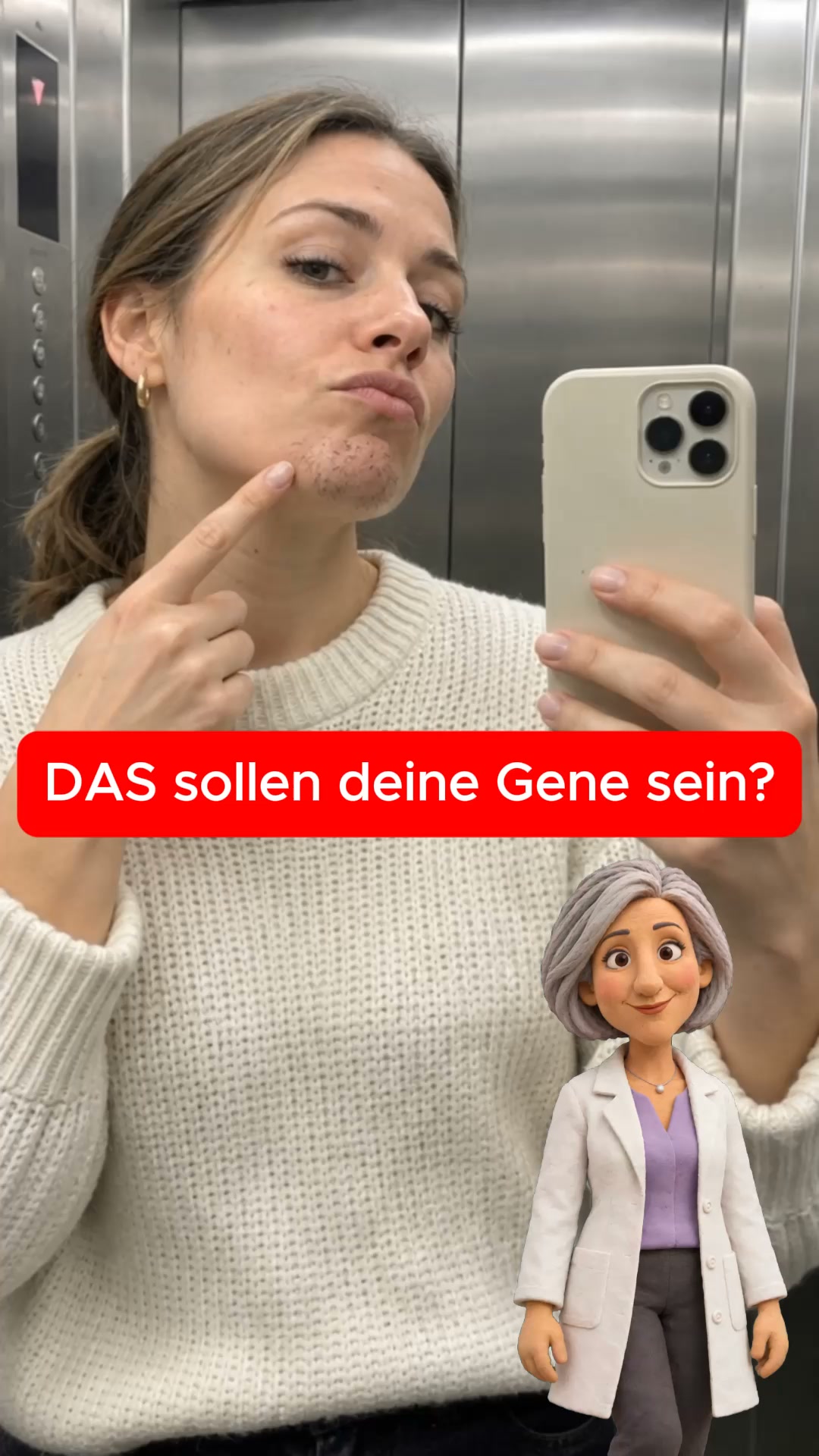 Damenbart? Hör auf zu rasieren, zupfen oder Lasern!