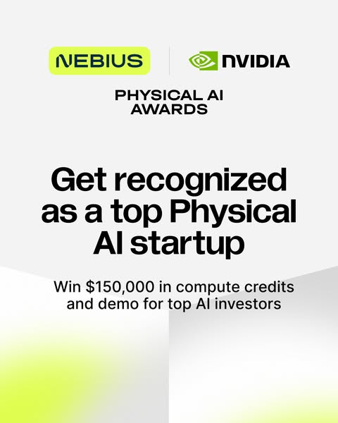 2026 Physical AI Awards - Apply Now