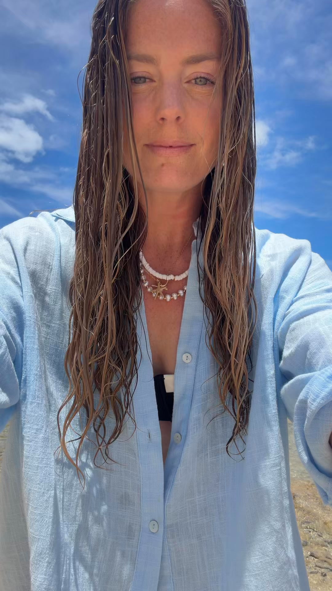 Bye frizz. Hello beach waves
