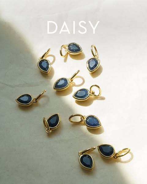 Meet the sapphire birthstone charm.