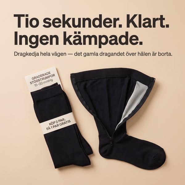Inget skav. Ingen kamp med hälen. Ingen väntan på hjälp.
