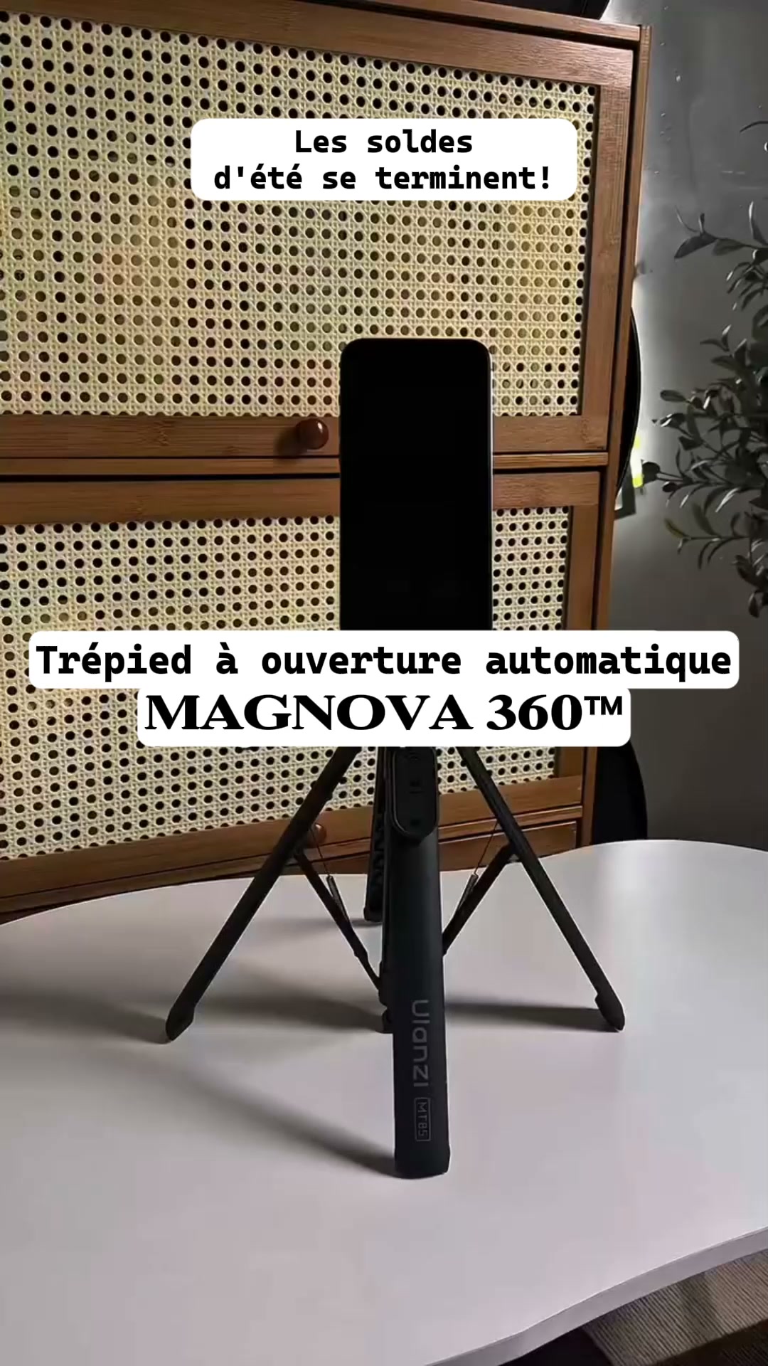 Filmez comme un pro, sans personne derrière la caméra