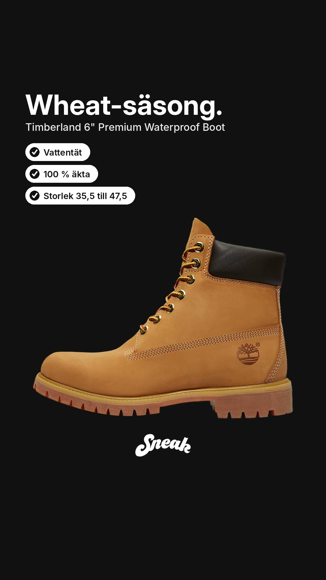 Timberland 6" Premium Boot Wheat