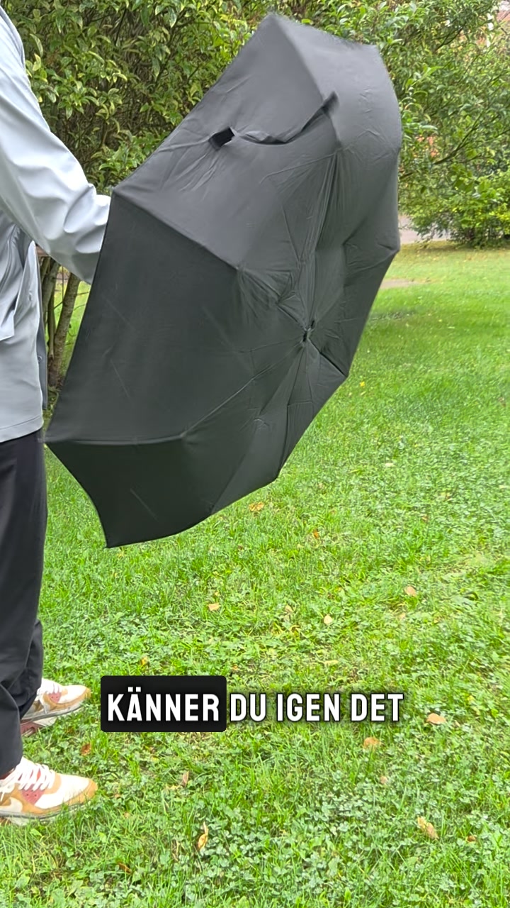 Trött på trasiga paraplyer?