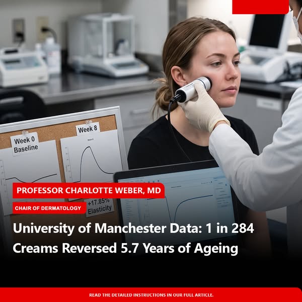 University of Manchester Data: 1 in 284 Creams Reversed 5.7 Years of Ageing