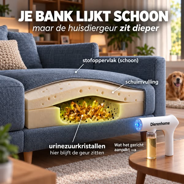 Pak huisdiergeurtjes bij de bron aan