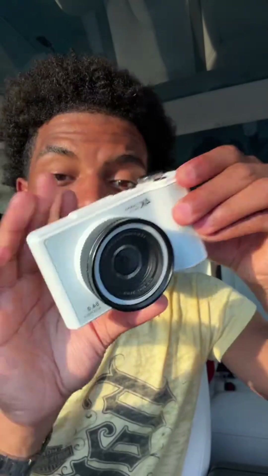 The retro digicam. $39.99. Everything in the box.