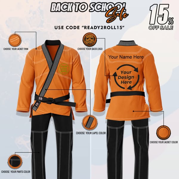 Buil your own Gi:15% OFF