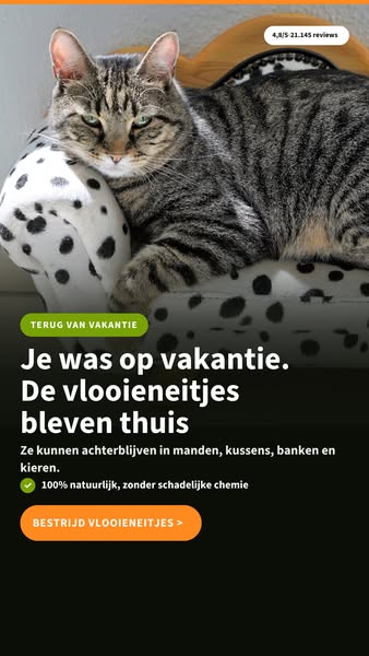 Natuurlijk tegen vlooien