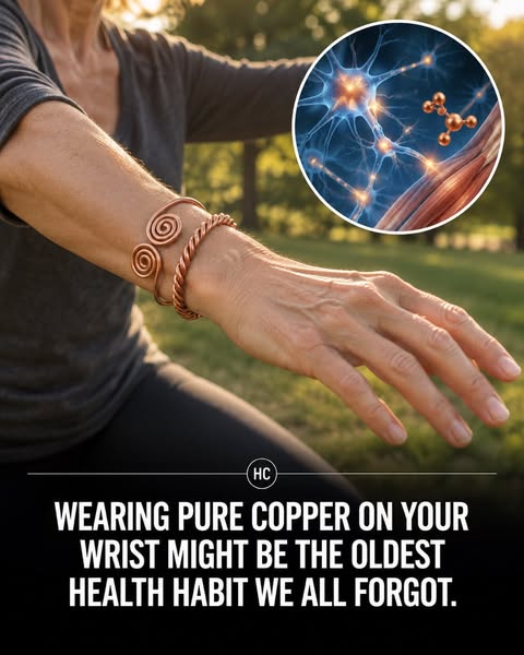 My gran's oldest health habit, handmade in pure copper.