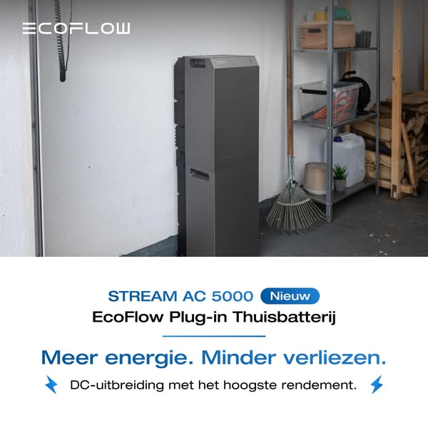 EcoFlow Plug-in Thuisbatterij | STREAM AC 5000