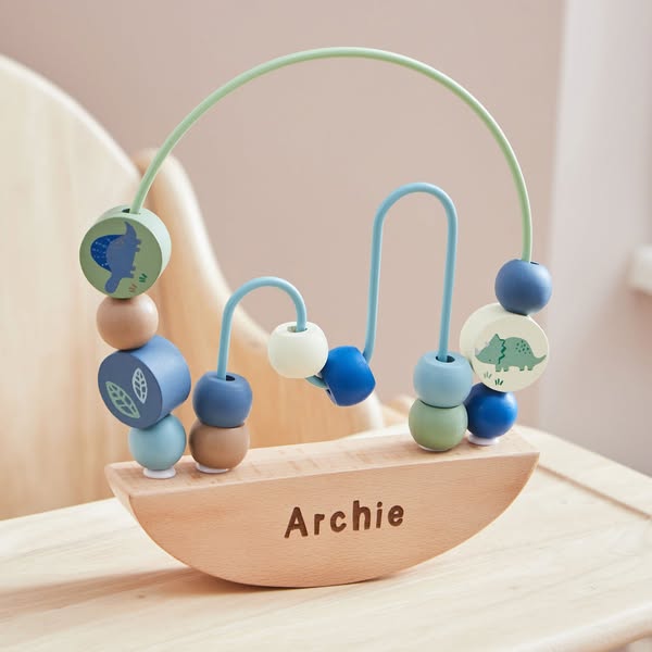 Dinosaurs | Wooden Bead Activity Toy