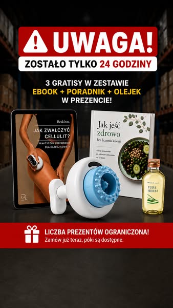 Redukuje cellulit i ujędrnia skórę