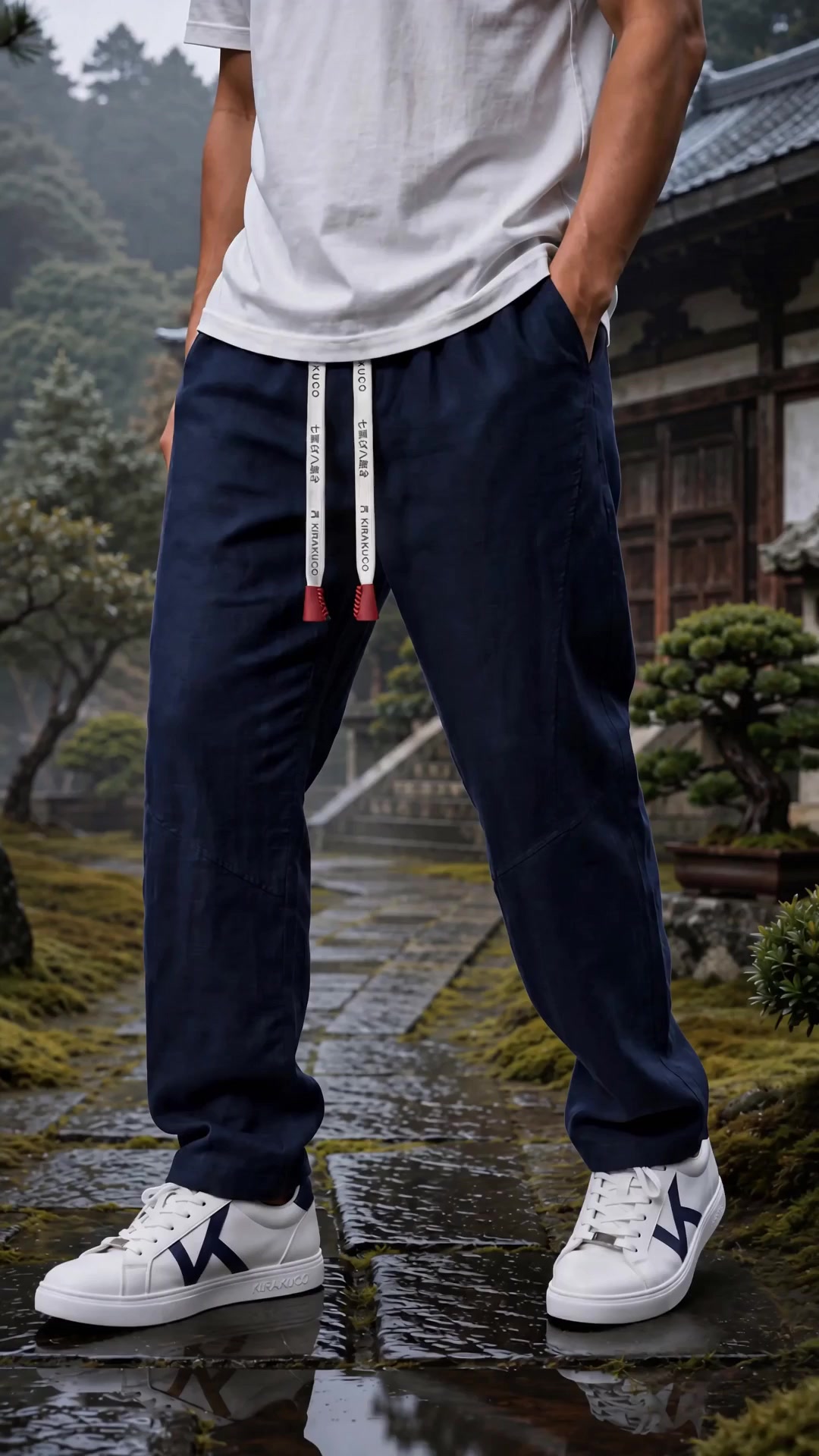 Japanische Streetwear-Hose