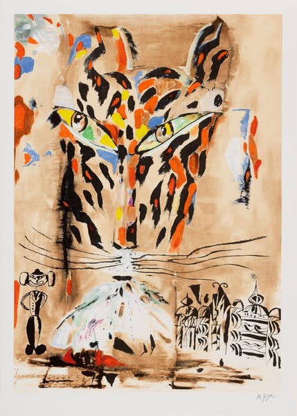 Madeleine Pyk - Brown Tiger — Galleri Mats Bergman