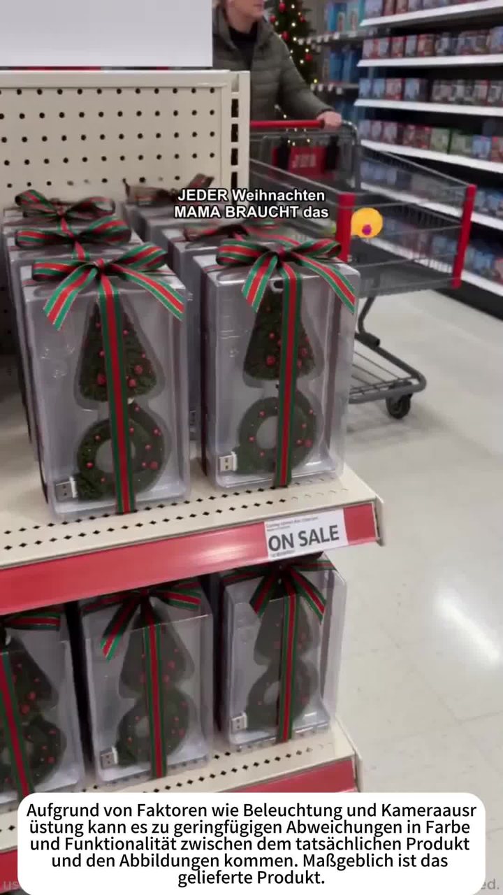 Weihnachtliche Gemütlichkeitslampe