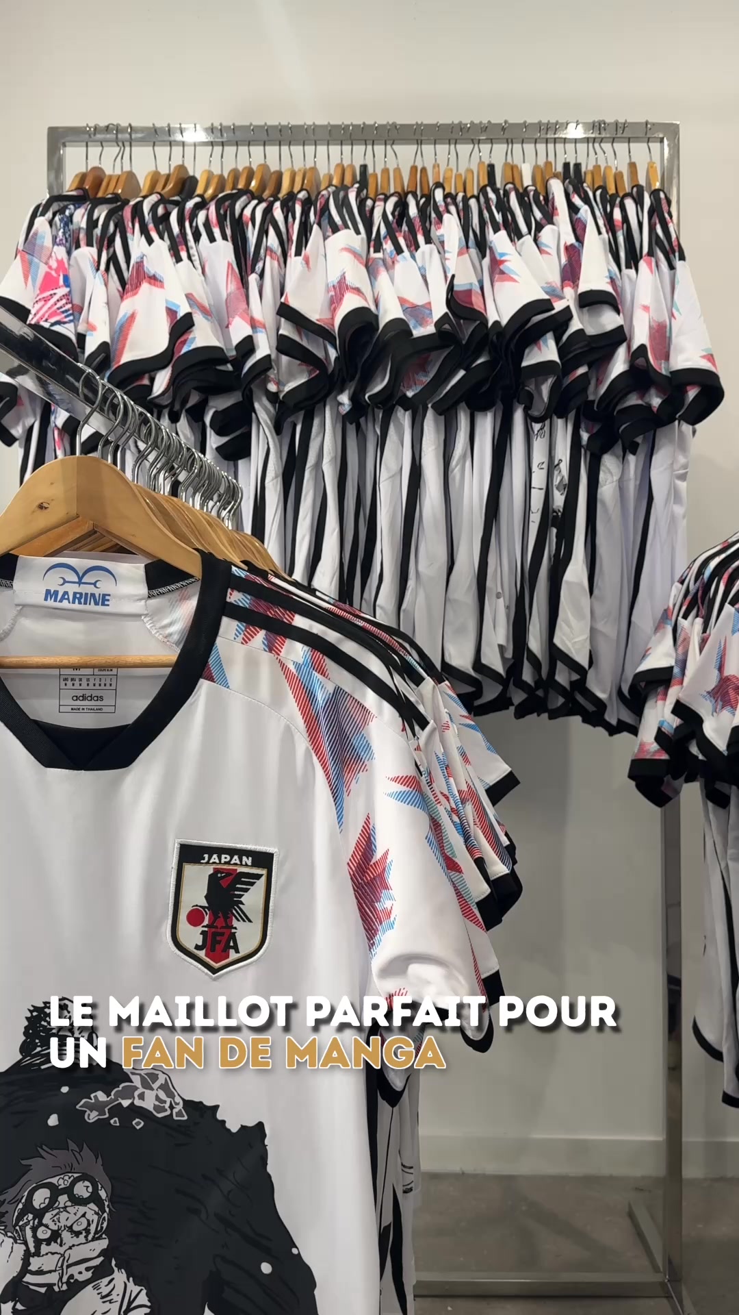 Un maillot pour les fans