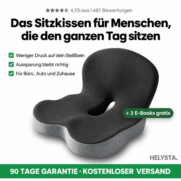 Endlich wieder schmerzfrei sitzen