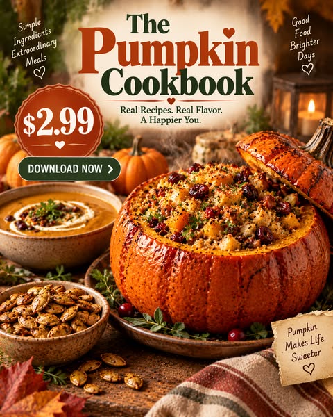 The Pumpkin Cookbook — Just $2.99
