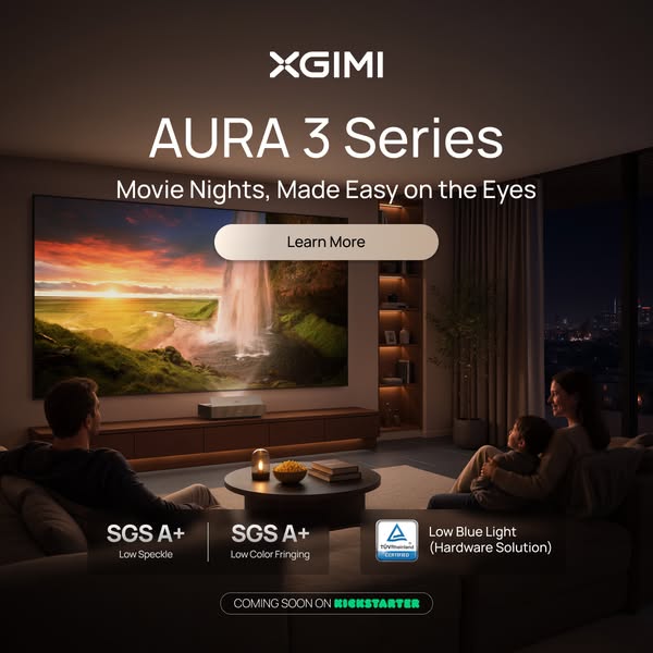 Meet AURA 3. The Ultimate Laser TV for Every Moment.