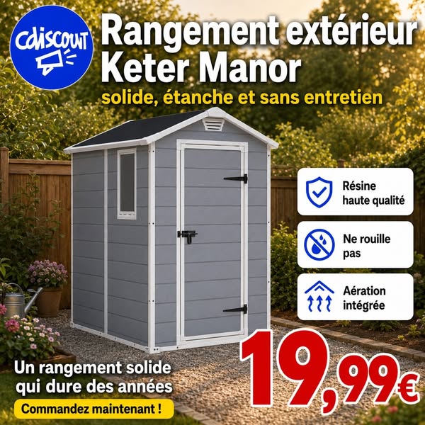 Rangez enfin tout le jardin