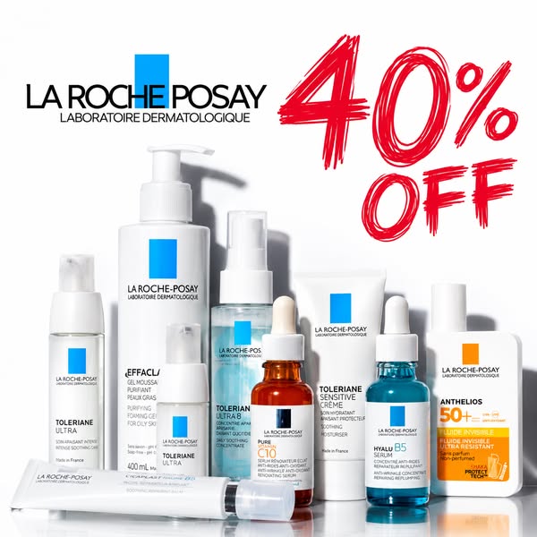 Save 40% on Selected Skincare