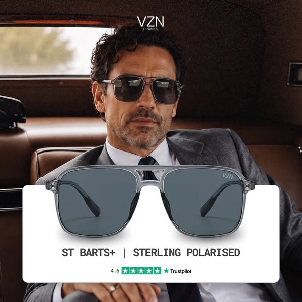 Luxury look. UV400 shield. All-day comfort.