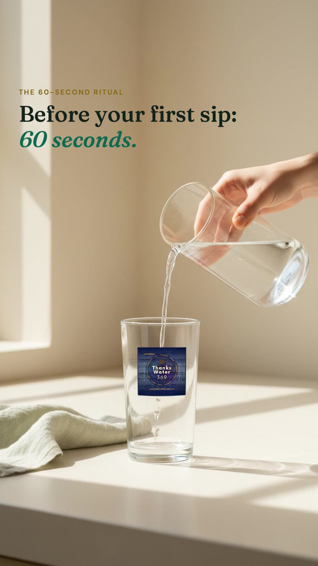 Give your water your best energy