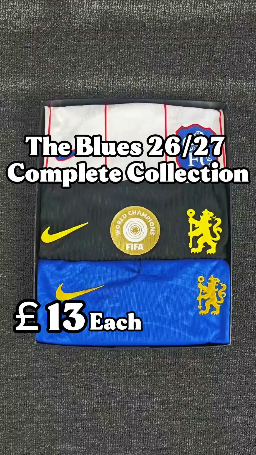 THE NEW SEASON TRIO – £13 EACH