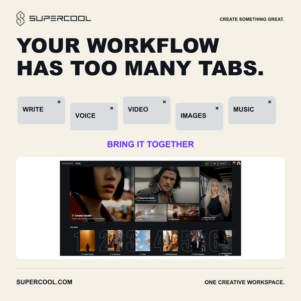 Create More with Supercool