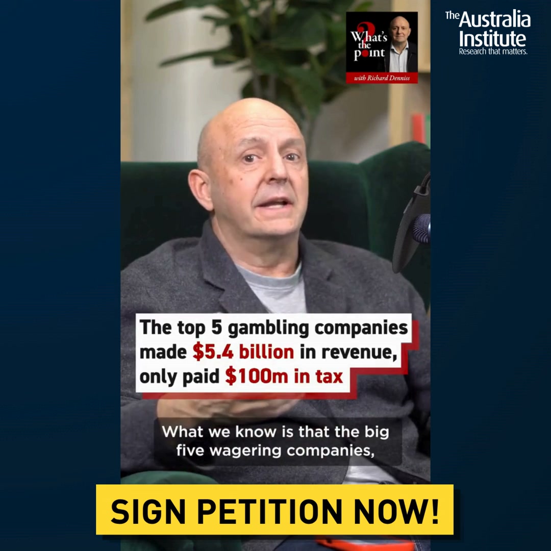 Tax gambling giants now