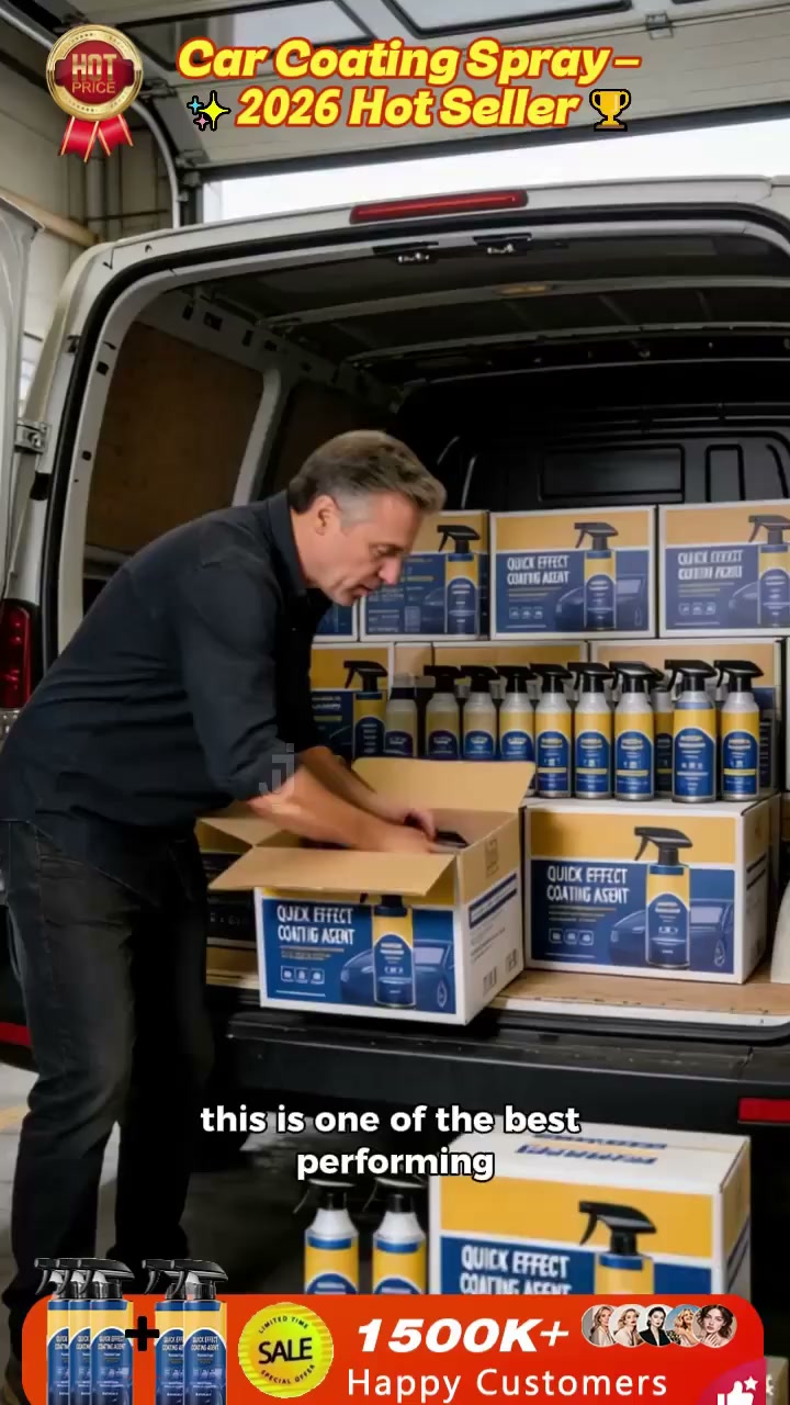 Spray de agente de revestimento de ação rápida avançado para automóveis