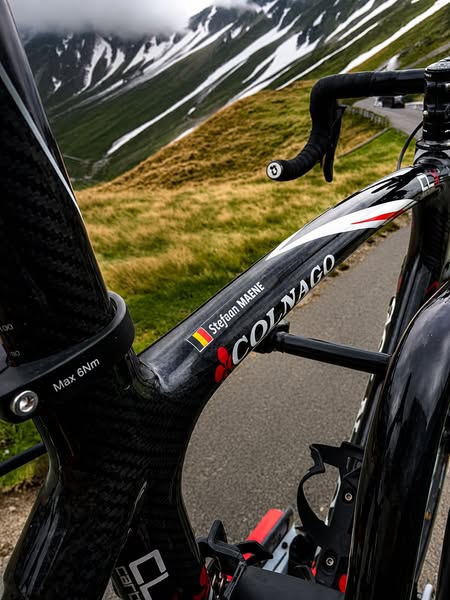 Your Name and Flag on Your Bike