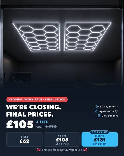 We're closing — final prices
