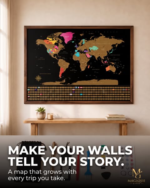 Your Travels. Your Story. Your Wall.