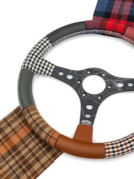 Steering wheel reupholstery / rewrapping service
