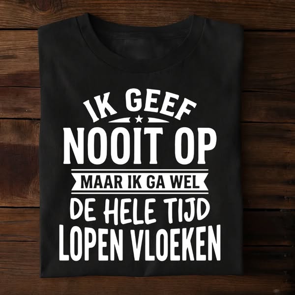 Ook als trui, mok en pet verkrijgbaar.