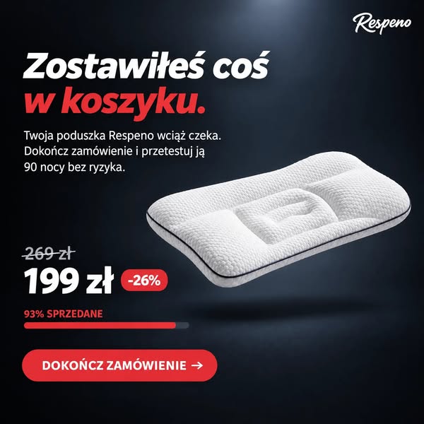 Twoja poduszka czeka w koszyku