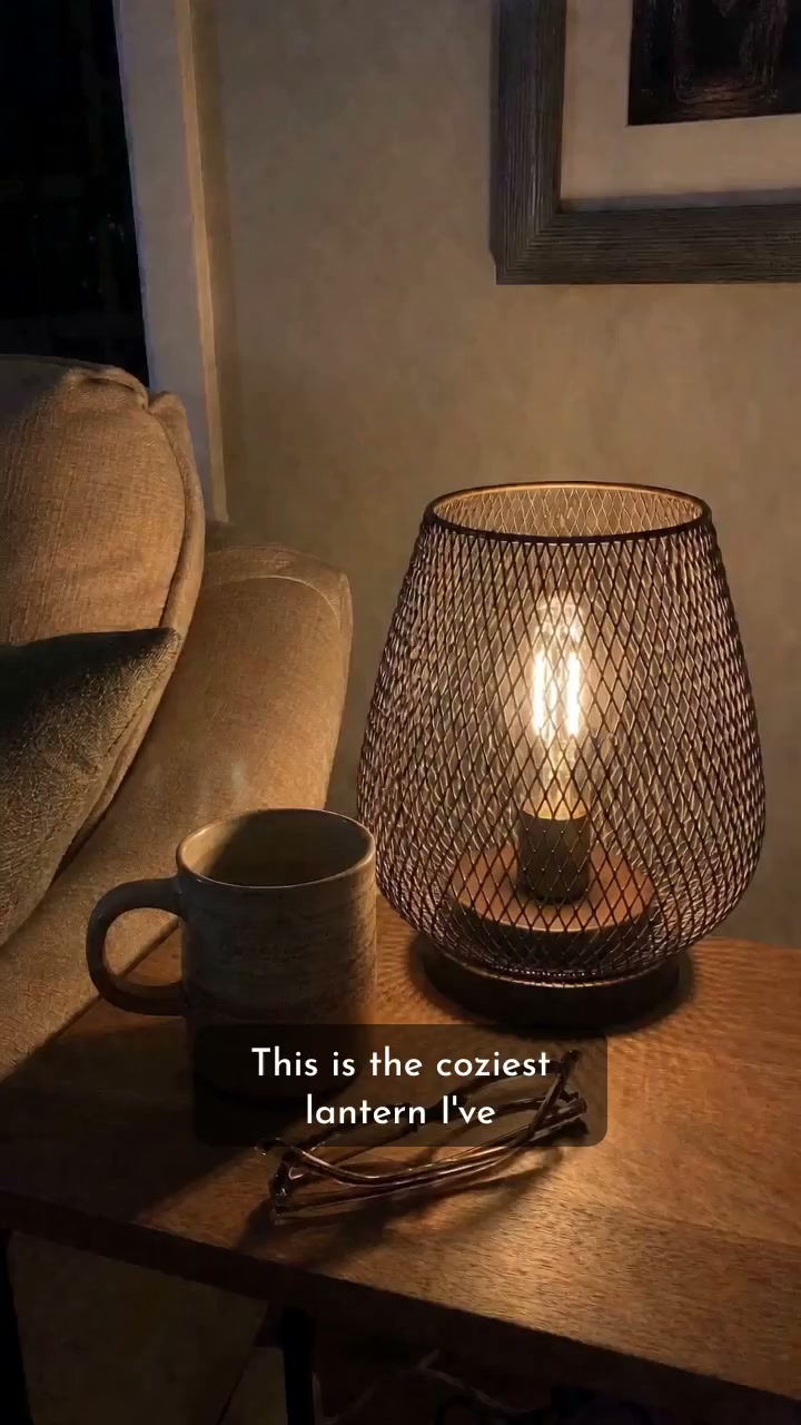 Give Any Table a Warm Golden Glow, No Outlet Needed