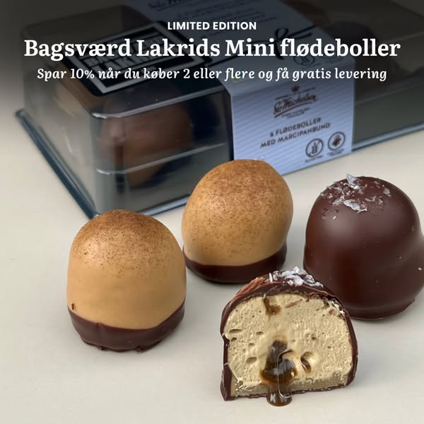 LIMITED EDITION: Bagsværd Lakrids Flødeboller