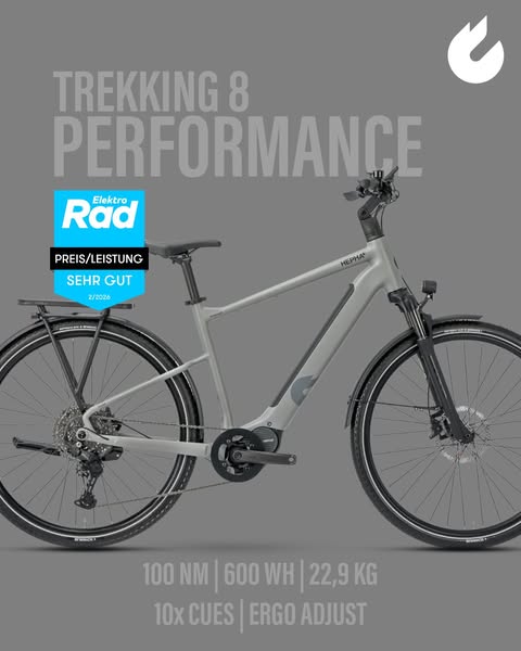 Entdecke das Trekking 8 Performance!