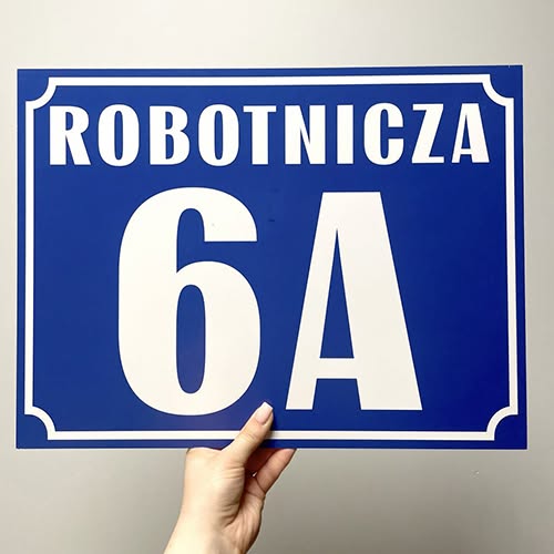 Tabliczka Adresowa