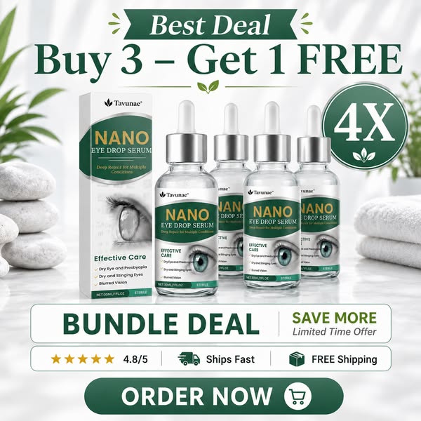 Tavunae® Nano Eye Drops Serum – Advanced Nanotech Treatment for Age-Related Vision