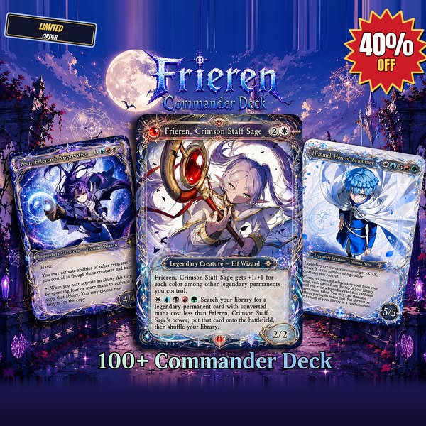 Frieren — Crimson Staff Age EDH Deck