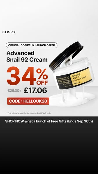 [18% OFF] Advanced Snail 92 All In One Cream