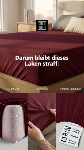 Nie wieder verrutschende Spannbettlaken